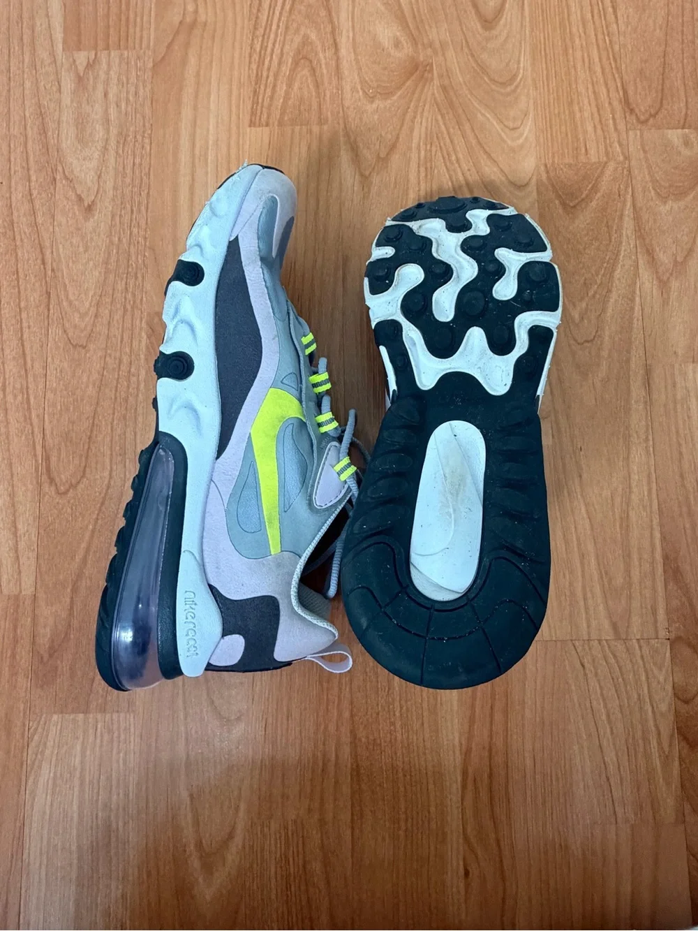 Kids Nike Air Max 270 React “Lemon Venom